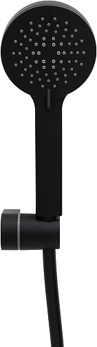 Душевой гарнитур Allen Brau Eclipse 5.E1005-31 черный матовый Душевой гарнитур Allen Brau Eclipse 5.E1005-31 черный матовый