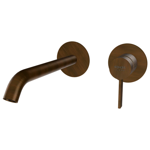 Смеситель для раковины Remer Metrica MC15PLWBBR, бронза масляная Смеситель для раковины Remer Metrica MC15PLWBBR, бронза масляная