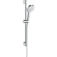 Душевой гарнитур Hansgrohe Croma Select S 1jet EcoSmart 9 л/мин со штангой 65 см. 26565400, белый/хр Душевой гарнитур Hansgrohe Croma Select S 1jet EcoSmart 9 л/мин со штангой 65 см. 26565400, белый/хр