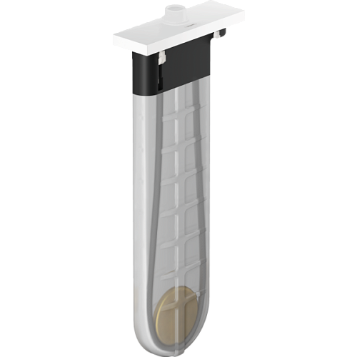 Скрытая часть смесителя Hansgrohe sBox 28010700, матовый белый Скрытая часть смесителя Hansgrohe sBox 28010700, матовый белый