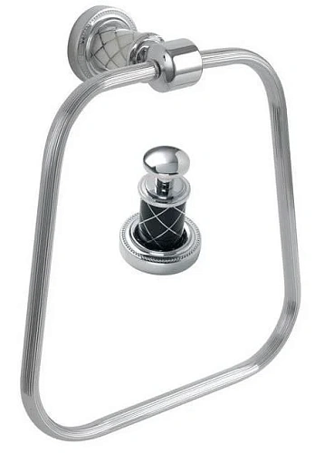 Полотенцедержатель Boheme MURANO 10905-B-CR CHROME (черное) Полотенцедержатель Boheme MURANO 10905-B-CR CHROME (черное)