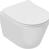 Унитаз подвесной Aquanet Atago 3.0 Tornado 00348006 с сиденьем, белый Унитаз подвесной Aquanet Atago 3.0 Tornado 00348006 с сиденьем, белый