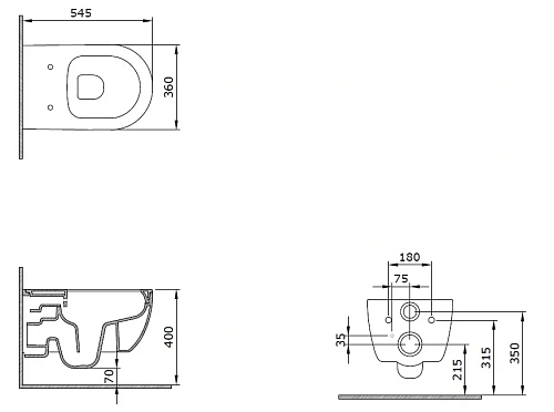 Комплект унитаза Allen Brau Priority 00301296/8.9466.0.000.000.1 (00316508) с инсталляцией, белый глянец Комплект унитаза Allen Brau Priority 00301296/8.9466.0.000.000.1 (00316508) с инсталляцией, белый глянец