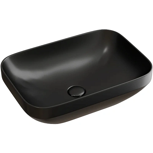 Раковина Ceramica Nova ELEMENT CN6055MB черный матовый накладная Раковина Ceramica Nova ELEMENT CN6055MB черный матовый накладная
