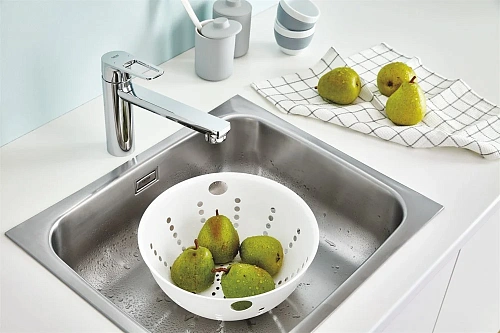 Смеситель для кухни GROHE Start Loop, средний излив, хром (31714000) Смеситель для кухни GROHE Start Loop, средний излив, хром (31714000)