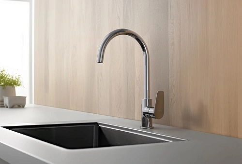 Смеситель для кухни Aquatek БЕТТА AQ1182CR Хром Смеситель для кухни Aquatek БЕТТА AQ1182CR Хром