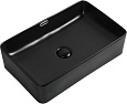 Детальная картинка товара «раковина aquanet perfect-3-mb 55 накладная, черная матовая perfect-3-mb»