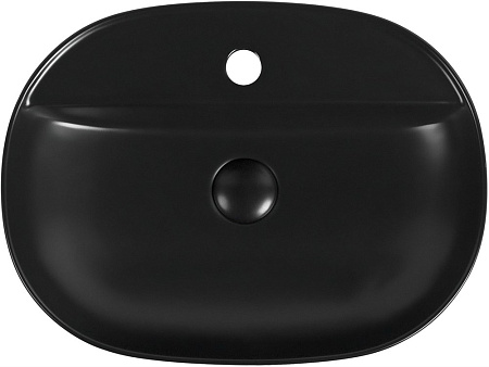 Раковина Aquanet Lake-2-MB 50 накладная, черная матовая LAKE-2-MB Раковина Aquanet Lake-2-MB 50 накладная, черная матовая LAKE-2-MB