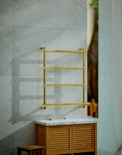 Полотенцесушитель электрический Margaroli Sole 542 BOX 5424704GONB 47 x 66 см, золото Полотенцесушитель электрический Margaroli Sole 542 BOX 5424704GONB 47 x 66 см, золото