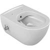 Унитаз подвесной Boheme Bianca 963-SET-2-W с биде белый глянец с крышкой Унитаз подвесной Boheme Bianca 963-SET-2-W с биде белый глянец с крышкой