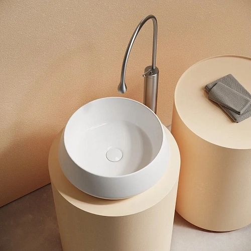 Раковина Ceramica Nova Maya CN12004 накладная круглая 400x400x140 белый Раковина Ceramica Nova Maya CN12004 накладная круглая 400x400x140 белый