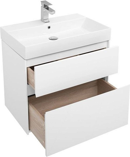 Тумба под раковину Aquanet Бруклин 70 белый 00203959 Тумба под раковину Aquanet Бруклин 70 белый 00203959