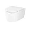 Унитаз подвесной AM.PM Func C8F1700MWSC FlashClean с сиденьем микролифт, белый матовый