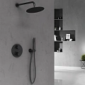 Душевая система Vincea VSFW-101TMB термостатический встраиваемая, черный Душевая система Vincea VSFW-101TMB термостатический встраиваемая, черный
