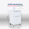 Тумба под раковину Aquanet Алвита New 50 00344131 напольная, белый матовый Тумба под раковину Aquanet Алвита New 50 00344131 напольная, белый матовый