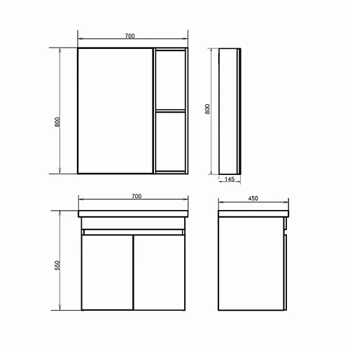 Тумба с раковиной Comforty Осло-70ПД 00-00006118 подвесная бетон светлый раковина Como 70 Тумба с раковиной Comforty Осло-70ПД 00-00006118 подвесная бетон светлый раковина Como 70
