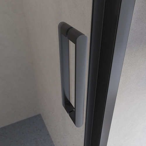 Душевая дверь BelBagno LUCE-BF-1-120-C-NERO Душевая дверь BelBagno LUCE-BF-1-120-C-NERO
