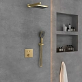 Душевая система Vincea VSFW-4211BG встраиваемая, брашированное золото Душевая система Vincea VSFW-4211BG встраиваемая, брашированное золото