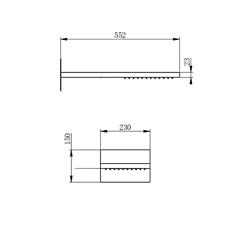 Верхний душ Wonzon & Woghand хром (WW-HS101-CR) Верхний душ Wonzon & Woghand хром (WW-HS101-CR)