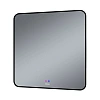 Зеркало GROSSMAN ELEGANS-норма BLACK (800x800x45) LED с сенсорным выключателем и подогревом 1780802 Зеркало GROSSMAN ELEGANS-норма BLACK (800x800x45) LED с сенсорным выключателем и подогревом 1780802