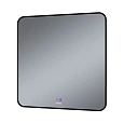 Зеркало GROSSMAN ELEGANS-норма BLACK (800x800x45) LED с сенсорным выключателем и подогревом 1780802 Зеркало GROSSMAN ELEGANS-норма BLACK (800x800x45) LED с сенсорным выключателем и подогревом 1780802