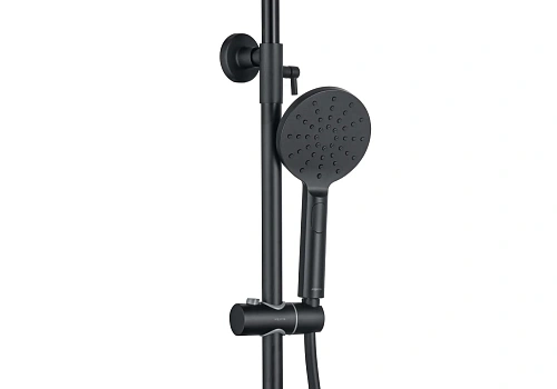 Душевая система Aquatek ВЕГА AQ2046MB черный матовый Душевая система Aquatek ВЕГА AQ2046MB черный матовый