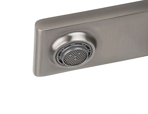 Смеситель для ванны Kaiser Serio 05322-15 с термостатом Вороненая сталь Смеситель для ванны Kaiser Serio 05322-15 с термостатом Вороненая сталь