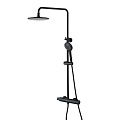 Душевая система Lemark Bronx LM3770BL термостатический, черный Душевая система Lemark Bronx LM3770BL термостатический, черный