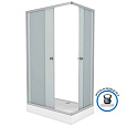 Душевой уголок Niagara Eco NG-118-14Q (1100х800х1950) низкий поддон (13см) стекло матовое 1181422Q Душевой уголок Niagara Eco NG-118-14Q (1100х800х1950) низкий поддон (13см) стекло матовое 1181422Q