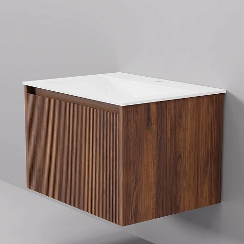 Тумба с раковиной ArtDecco Camilla 60 ACM06W22S100 черный орех Тумба с раковиной ArtDecco Camilla 60 ACM06W22S100 черный орех