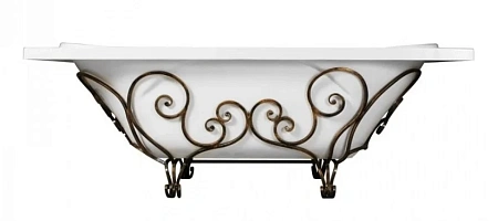 Кованая подставка Эстет ФР-00000718 для ванны Астра патина Кованая подставка Эстет ФР-00000718 для ванны Астра патина