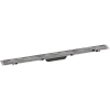 Решетка для водоотводящего желоба Hansgrohe RainDrain Rock, 80 см, укорачиваемая, для облицовки плитку 56031000.