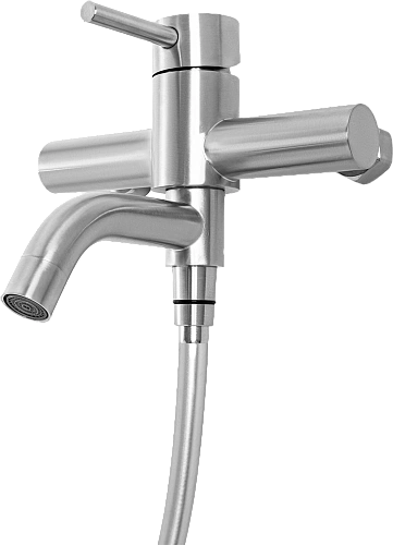 Смеситель для ванны STWORKI WFT1031-2 нержавеющая сталь 577385 Смеситель для ванны STWORKI WFT1031-2 нержавеющая сталь 577385