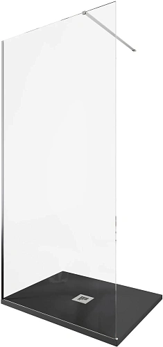 Душевая перегородка Allen Brau Infinity 1 100 3.21013.BA серебро брашированное Душевая перегородка Allen Brau Infinity 1 100 3.21013.BA серебро брашированное