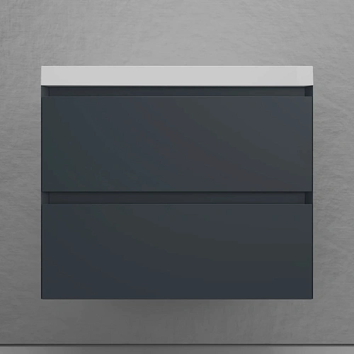 Тумба под раковину Style Line Манхэттен 70 см ЛС-00002363 подвесная, графит Тумба под раковину Style Line Манхэттен 70 см ЛС-00002363 подвесная, графит