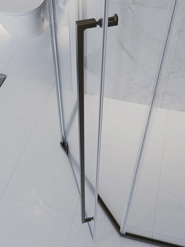 Душевой уголок CEZARES PLANE-P-1-100-C-GM 100x100 см Душевой уголок CEZARES PLANE-P-1-100-C-GM 100x100 см