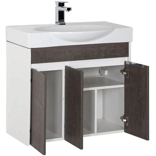 Комплект мебели Aquanet Коста 76 белый/дуб антик 00188420 Комплект мебели Aquanet Коста 76 белый/дуб антик 00188420