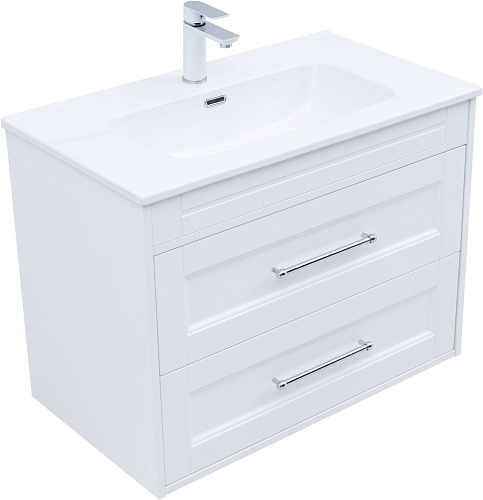 Тумба под раковину Aquanet Бостон new 80 00306368 белый сатин Тумба под раковину Aquanet Бостон new 80 00306368 белый сатин