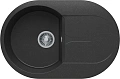 Кухонная мойка Polygran ATOL-760 №16 Черн 679016 Кухонная мойка Polygran ATOL-760 №16 Черн 679016
