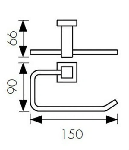 Держатель туалетной бумаги Kaiser KH-4311 бронза латунь Держатель туалетной бумаги Kaiser KH-4311 бронза латунь