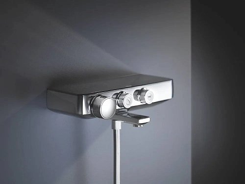 Смеситель для ванны GROHE SmartControl (34718000) настенный монтаж, термостатический Смеситель для ванны GROHE SmartControl (34718000) настенный монтаж, термостатический