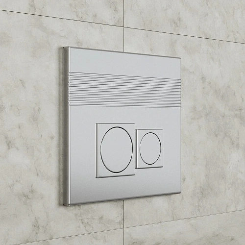 Клавиша смыва GROSSMAN Cosmo 800.T1.02.110.110 хром матовый Клавиша смыва GROSSMAN Cosmo 800.T1.02.110.110 хром матовый