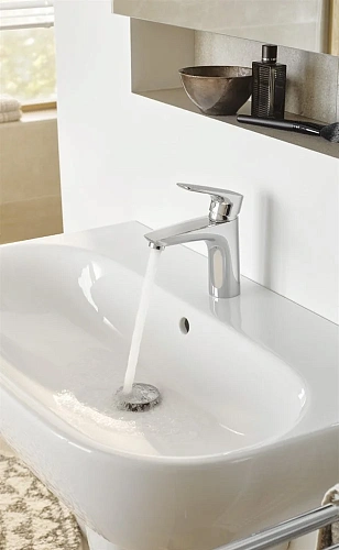 Смеситель для раковины Kludi Pure and Solid 342920575 Смеситель для раковины Kludi Pure and Solid 342920575