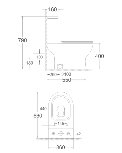 Унитаз напольный Agger AT03000 безободковый, сиденье с микролифтом Унитаз напольный Agger AT03000 безободковый, сиденье с микролифтом