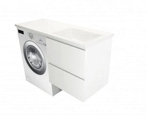 Тумба с раковиной Эстет Dallas Luxe ФР-00002924 1400х482 правая, подвесная 2 ящика Тумба с раковиной Эстет Dallas Luxe ФР-00002924 1400х482 правая, подвесная 2 ящика