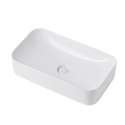 Раковина ABBER Rechteck AC2204 накладная, белая Раковина ABBER Rechteck AC2204 накладная, белая