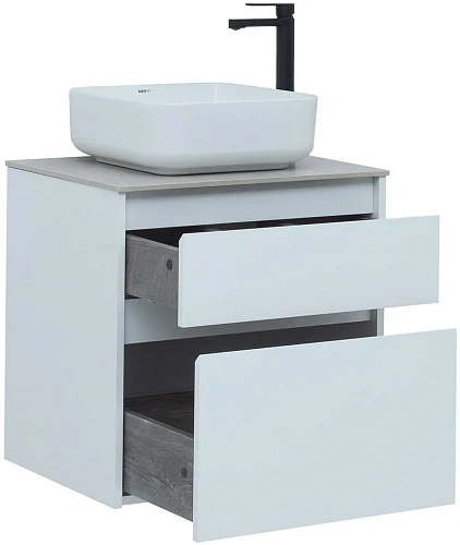 Тумба под раковину Aquanet Nova Lite 60 белый (2 ящика) 00242575 Тумба под раковину Aquanet Nova Lite 60 белый (2 ящика) 00242575