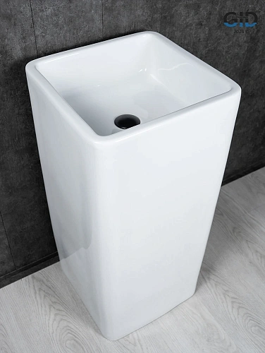Раковина Gid Nb149 81119 напольная белая 41x41x85 Раковина Gid Nb149 81119 напольная белая 41x41x85