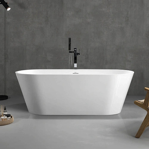 Акриловая ванна ABBER AB9268-1.7 белая Акриловая ванна ABBER AB9268-1.7 белая