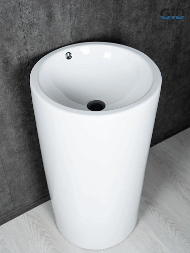 Раковина Gid Nb163 81107 напольная белая 46x46x85 Раковина Gid Nb163 81107 напольная белая 46x46x85